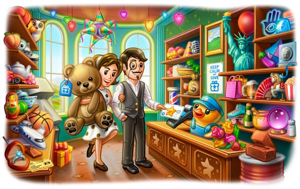 Ilustrasi resmi Telegram tentang hadiah digital